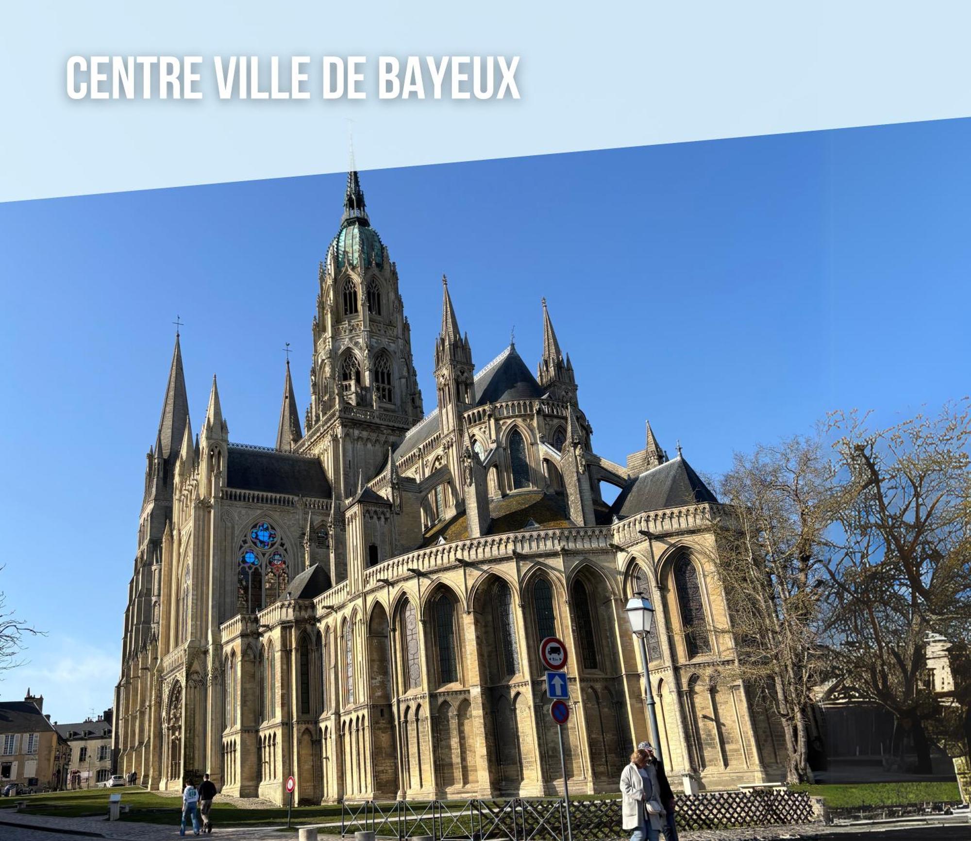 Les Combles De L Aure Grand Studio Cosy Confortable Classe 3 Etoiles Centre Bayeux 2 Mn A Pied Cathedrale Proche Plages Du Debarquement Ngoại thất bức ảnh