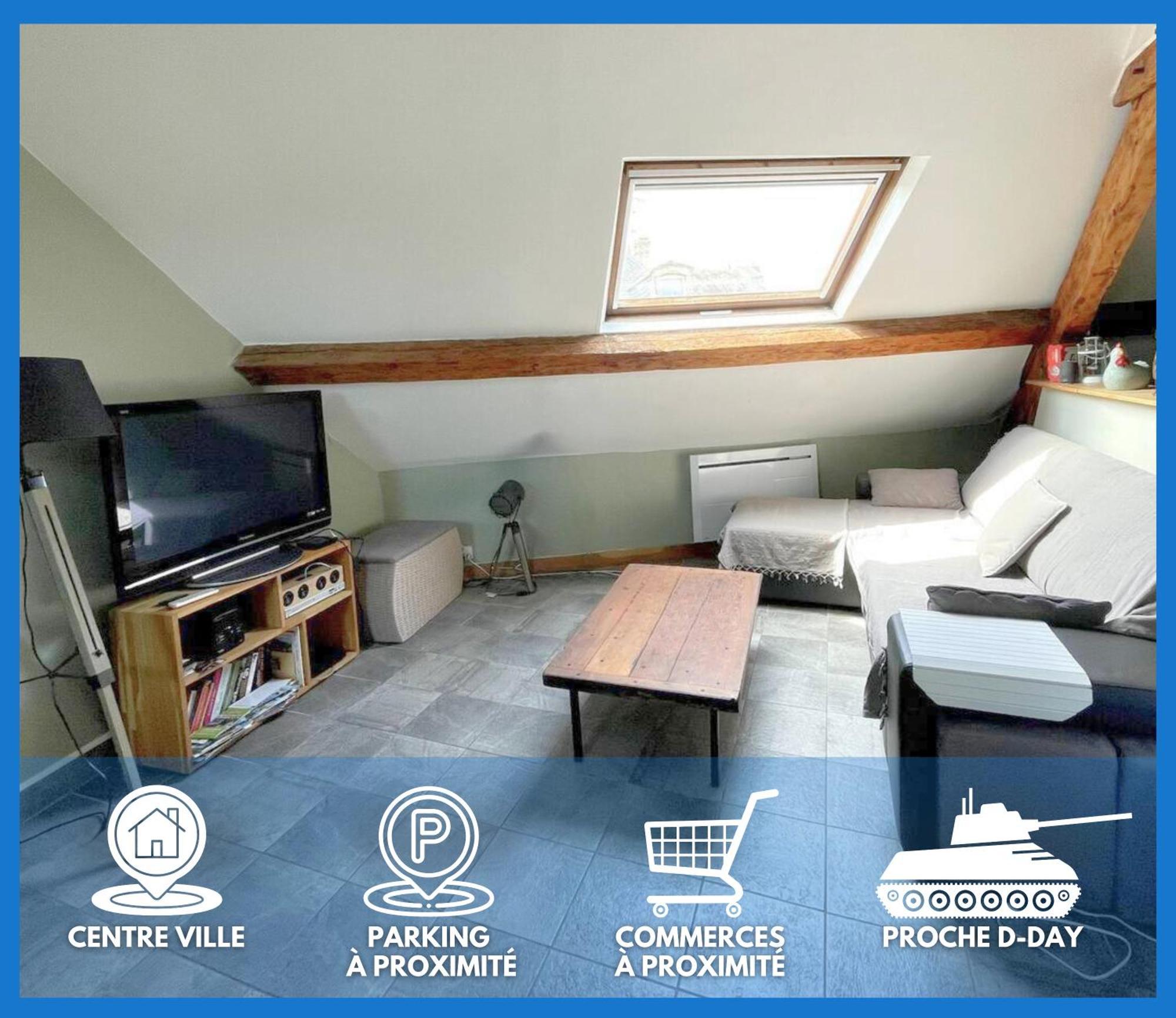 Les Combles De L Aure Grand Studio Cosy Confortable Classe 3 Etoiles Centre Bayeux 2 Mn A Pied Cathedrale Proche Plages Du Debarquement Ngoại thất bức ảnh